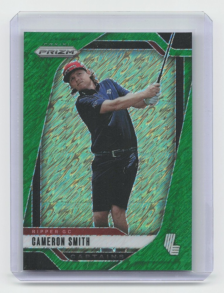2025 Panini Prizm LIV #79 Cameron Smith Green Shimmer FOTL #/17