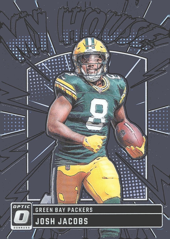 2024 Donruss Optic #4 Josh Jacobs My House!