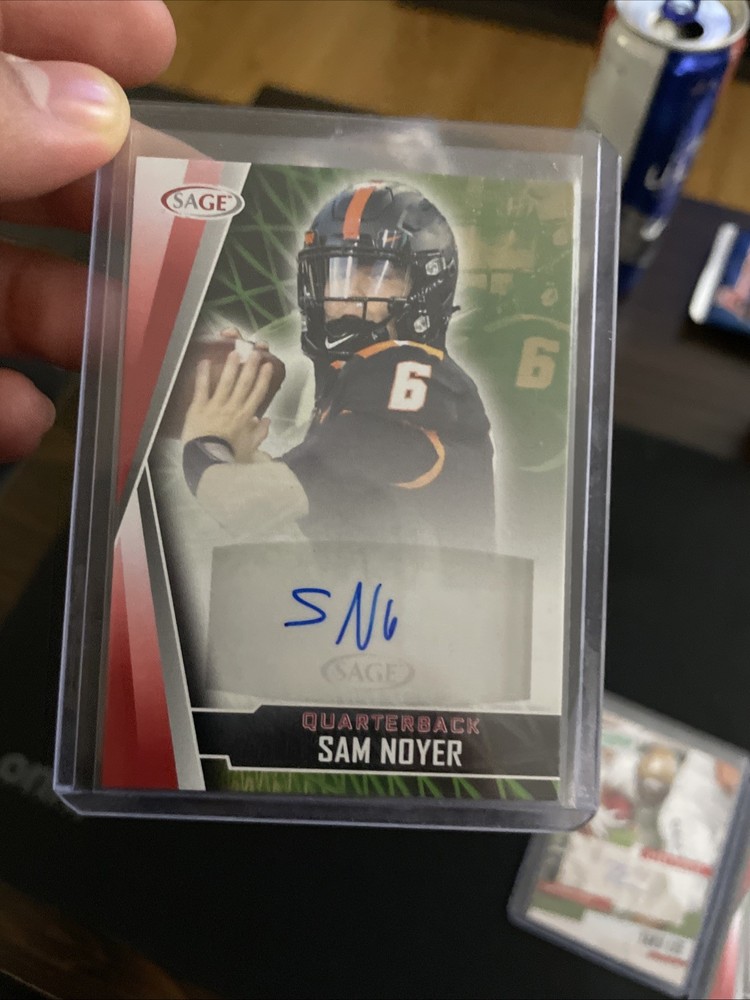 2022 SAGE Low Series - Autographs Sam Noyer #A-SN Red (AU, RC)