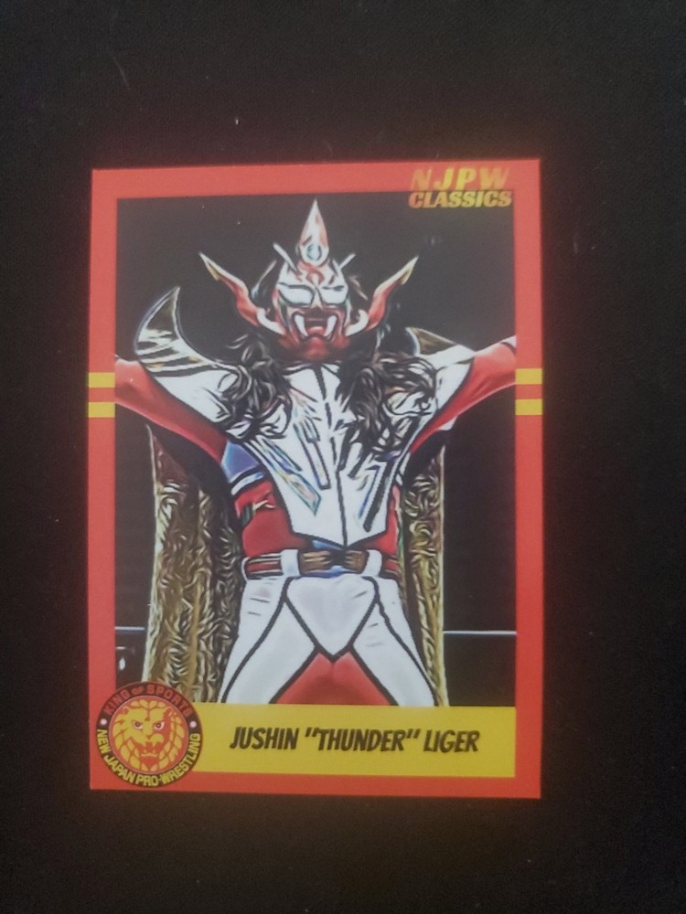 CUSTOM NJPW New Japan Pro Wrestling Trading Card 2021 Jushin Liger #199