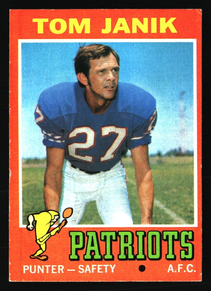 1971 Topps Baseball Card #82 Tom Janik NM-MT Condition
