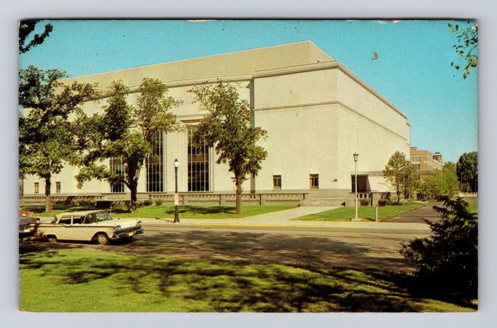 Columbus OH-Ohio, Ohio State University, Mershon Auditorium, Vintage Postcard