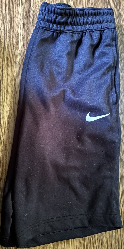 Nike Dri-FIT Men’s Black Athletic Shorts Size Small Drawstring Pockets