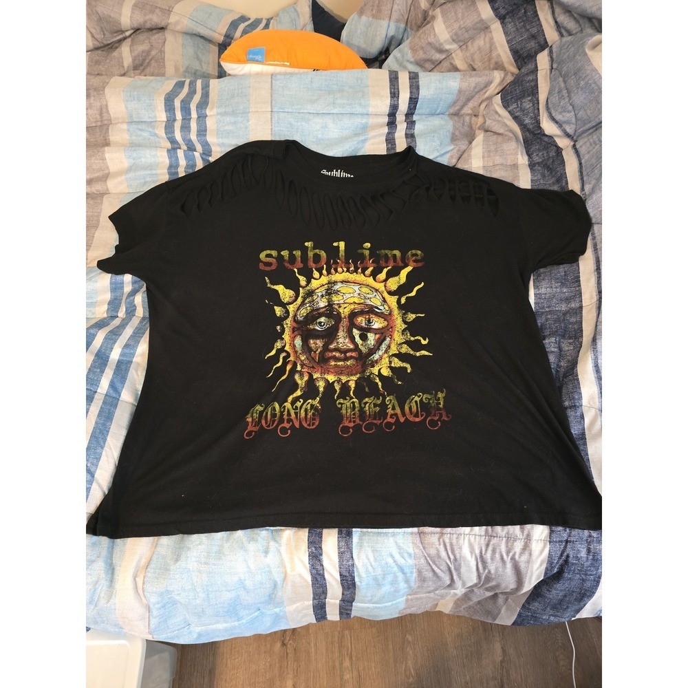 Torrid Sublime Destroyed Tee Size 4