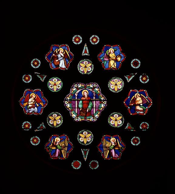 St. Dominic Catholic Church,Washington,DC,Stained Glass Window,Highsmith,6
