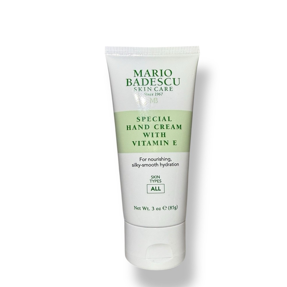 Mario Badescu Vitamin E Lightweight Hand Cream Lotion 3oz 85g