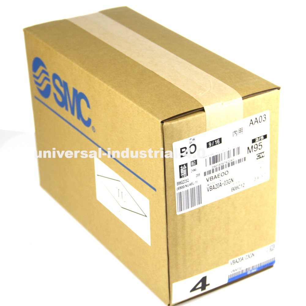 New SMC VBA20A-03GN Pneumatic Booster Valve