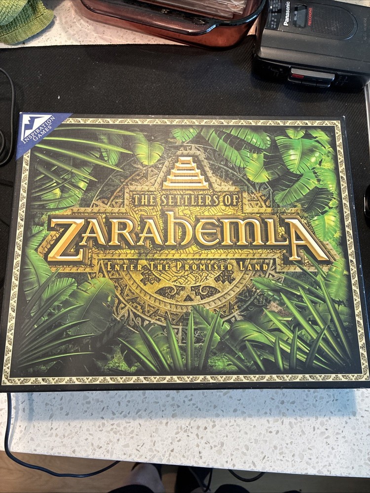 The Settlers of Zarahelma Board Game - Complete - Nice!