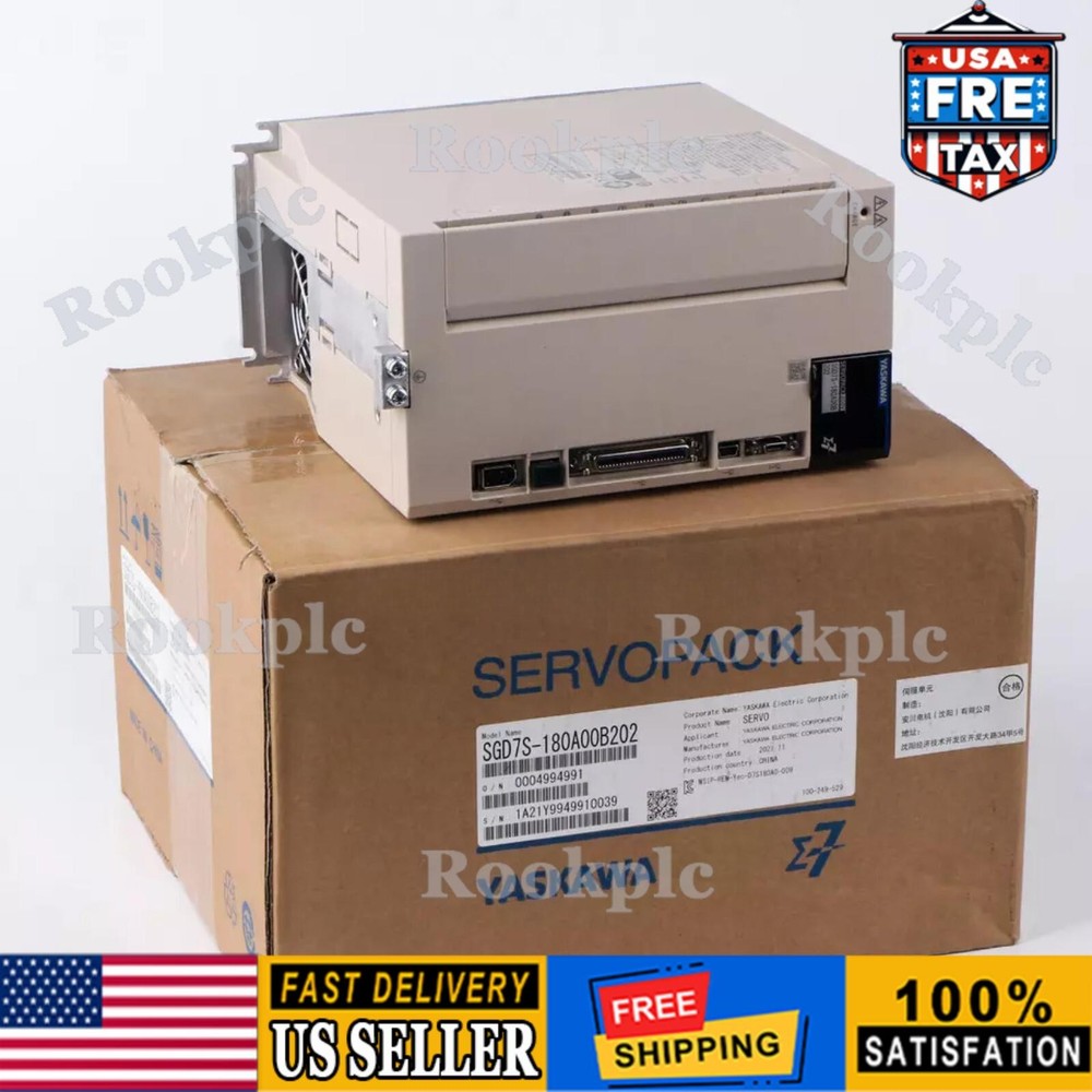 US FREE TAX  1PC Yaskawa servo drive SGD7S-180A00B202