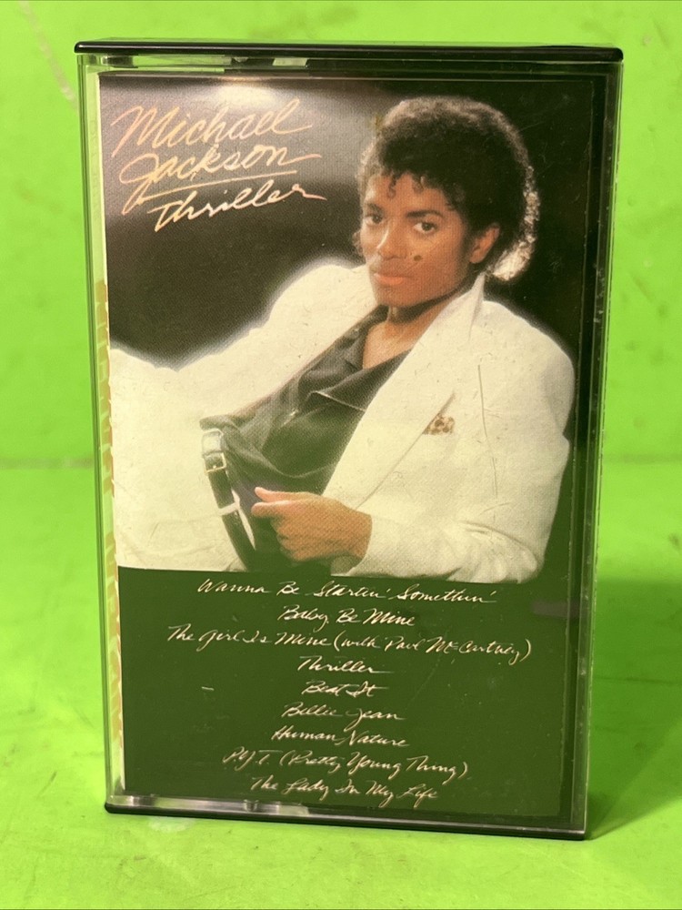 Michael Jackson Thriller Audio Cassette Tape 1982 QET 38112