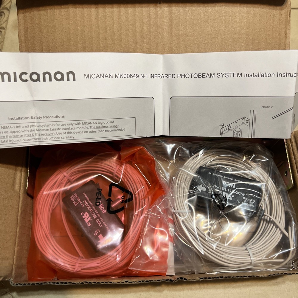 Micanan MK00649 Photocell N-1 Thru Beam Infrared Photo System