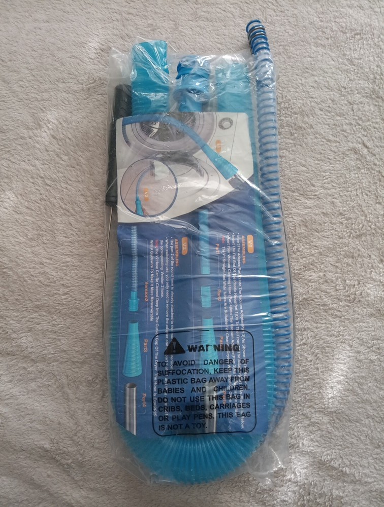 Dryer Vent Cleaner Kit Vacuum Hose Attachment Brush Lint Remover Power Washer US