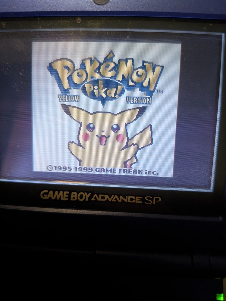 Pokemon Yellow Version Nintendo Game Boy, 1999, Authentic, Tested And Works