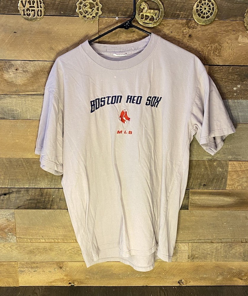 Vintage Pro Player Boston Red Sox Shirt Mens XL Purple 1998 Embroidered MLB 90s