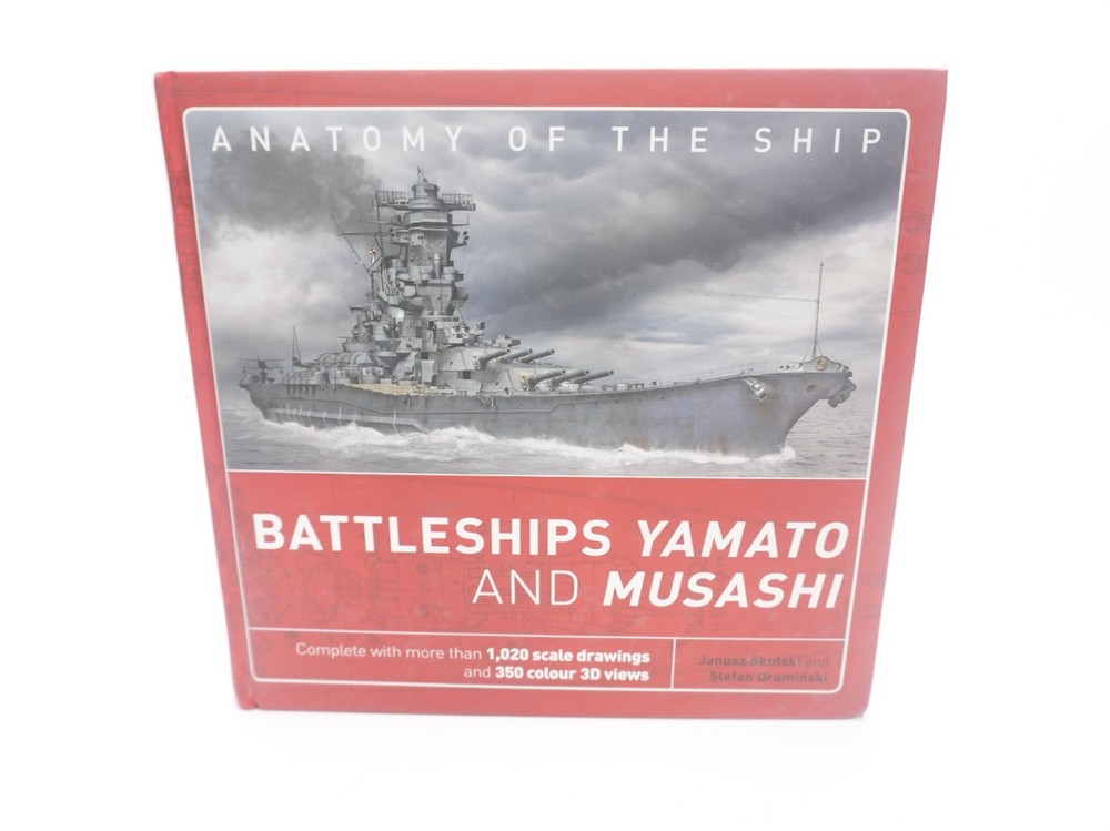Battleships Yamato and Musashi by Janusz Skulski (English) Hardcover Book