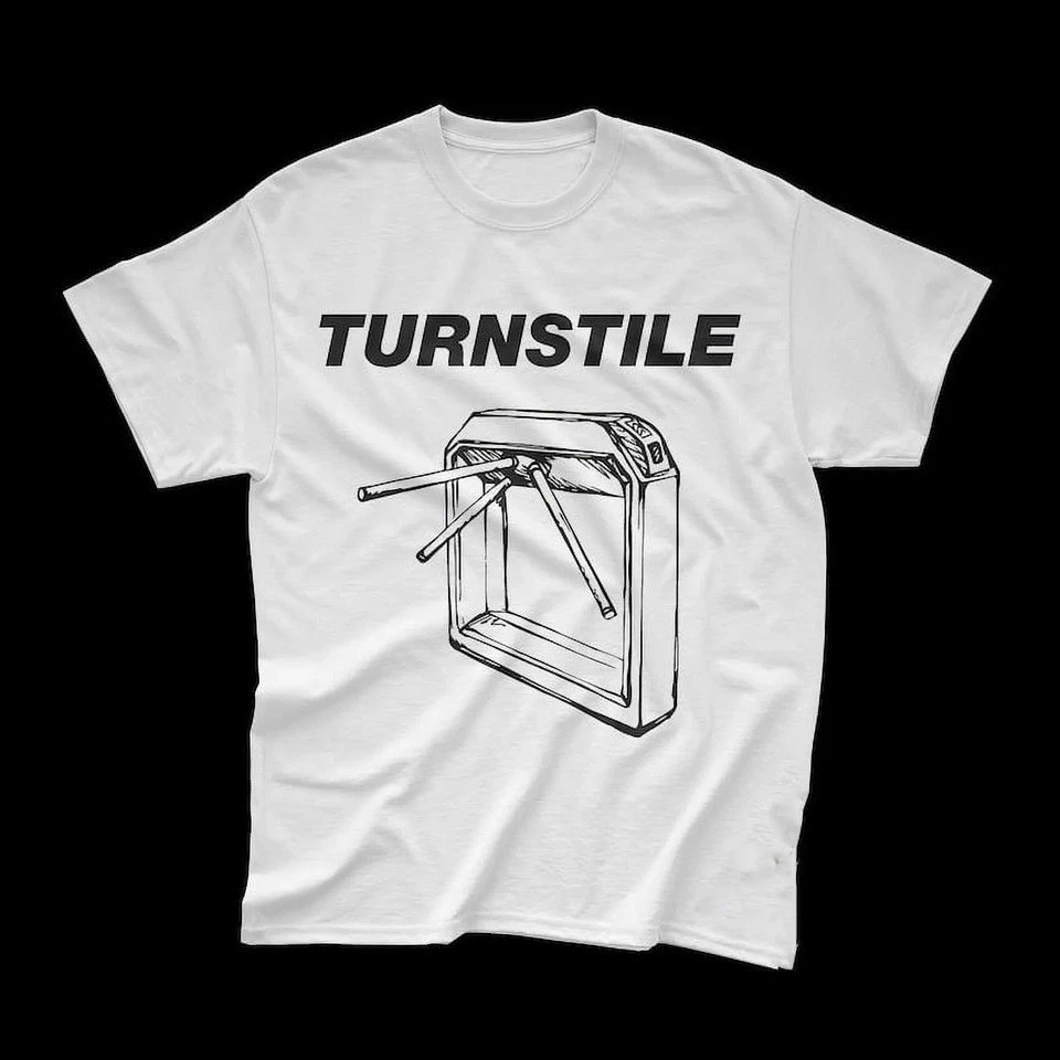 Collection Turnstile Band Tour Cotton Gift for Fan S to 5XL White T-shirt