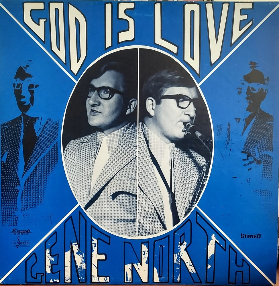 Gene North God Is Love Gospel Music LP RECORD ALBUM