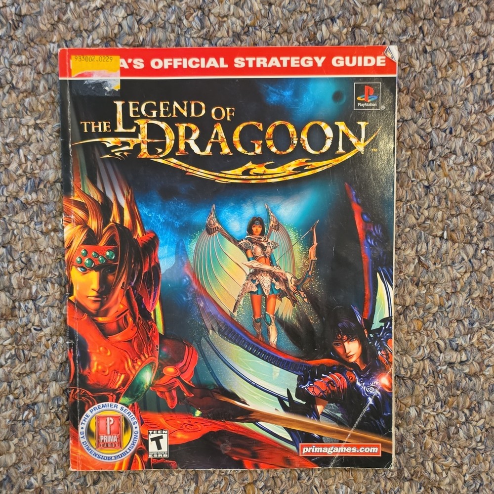 Prima Games The Legend of Dragoon Official Strategy Guide w/ Complete Walkthrou…