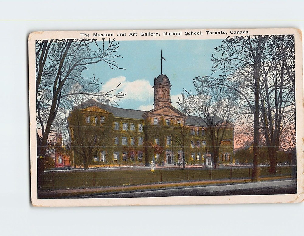 Postcard Museum of Art Gallery Normal School Toronto Ontario Canada