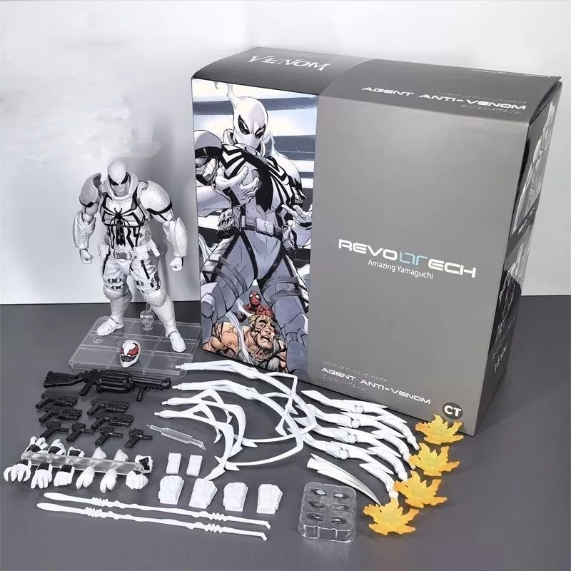 NEW CT Toys Amazing Yamaguchi Agent Anti-Venom 6-Inch Action Figure Limited Head Variant