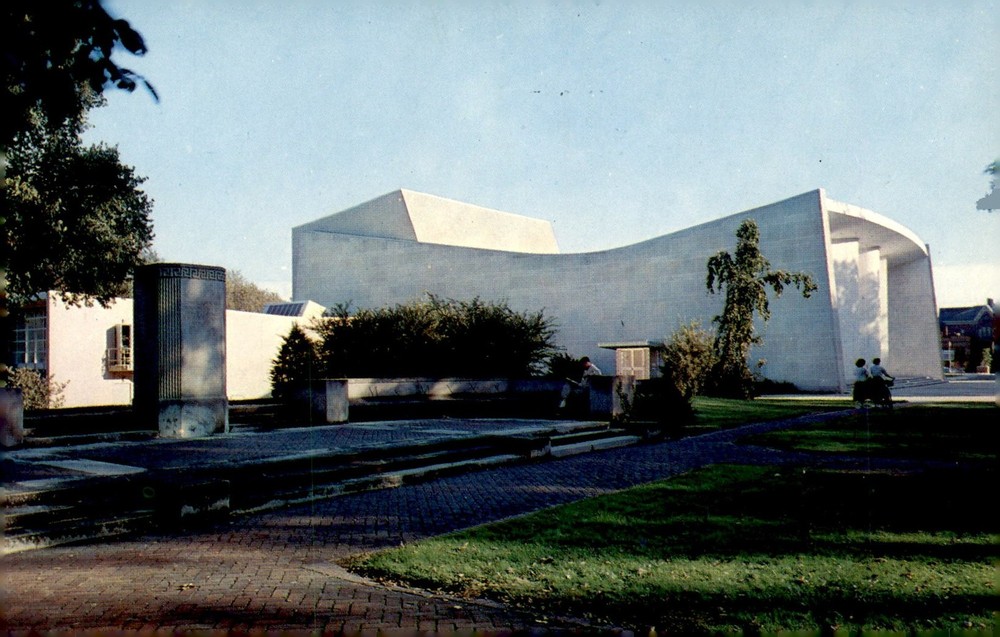 Sophronia Brooks Hall Auditorium, Oberlin College, Ohio Postcard