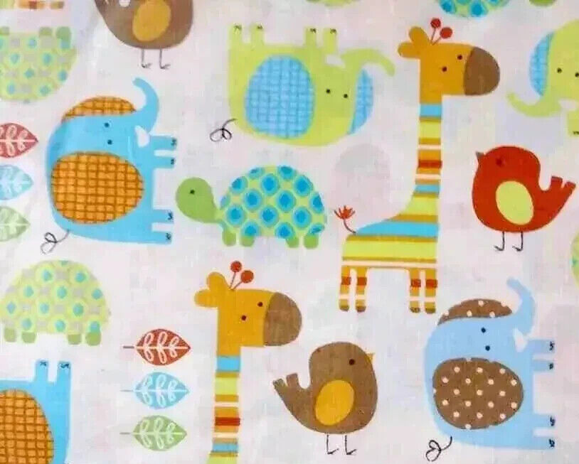 giraffe jungle animals fun fabric 20 by 10 inch 1pc