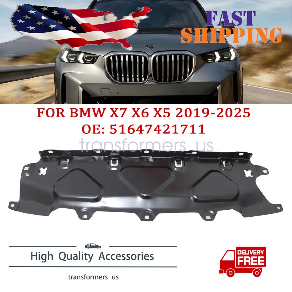 51647421711 NEW Radiator Support Covers Fits 2019-2024 BMW X7