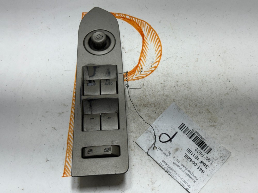 2007-2009 LINCOLN MKZ DRIVER MASTER POWER WINDOW MIRROR CONTROL SWITCH OEM