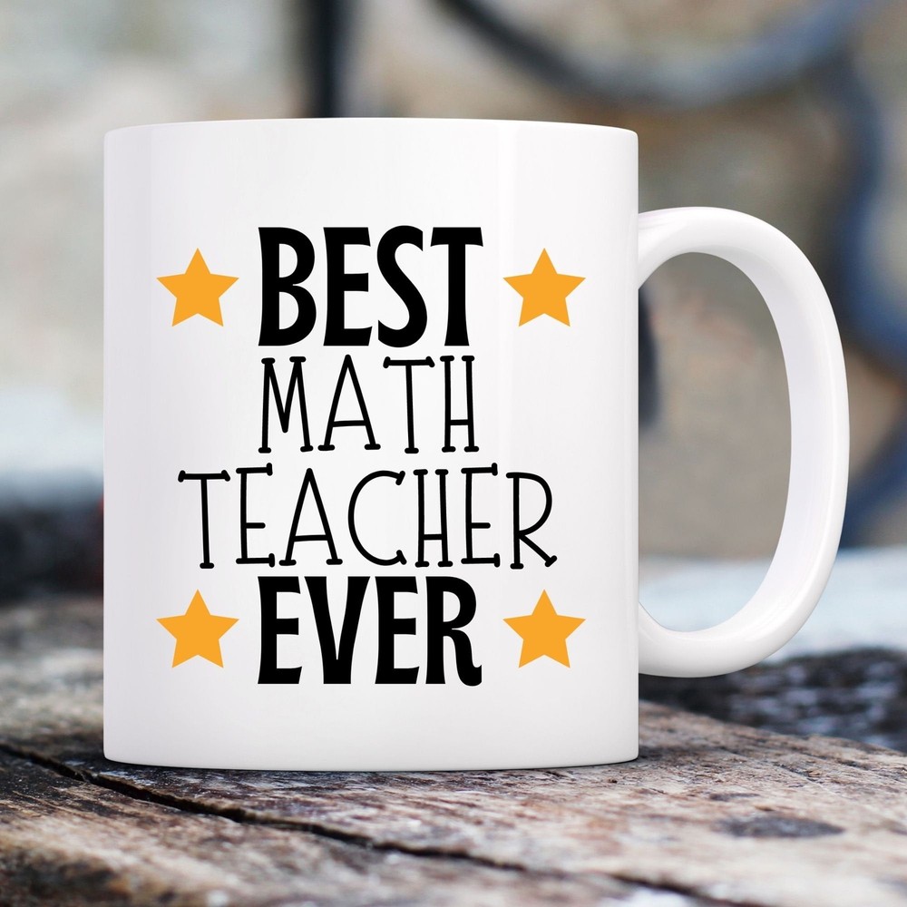 Best Math Teacher Mug Gift For End Of School Math Gift Idea Perfect Thank You