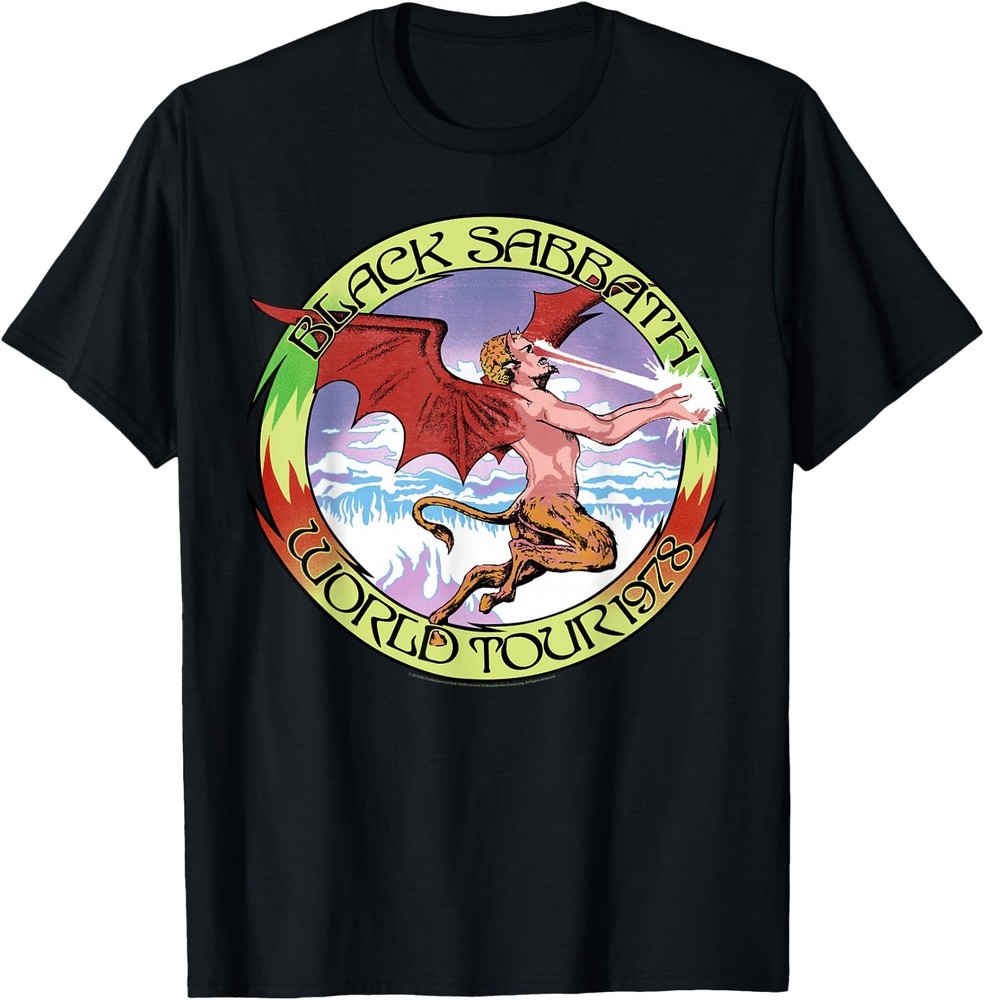 Black Sabbath Official World Tour T-Shirt