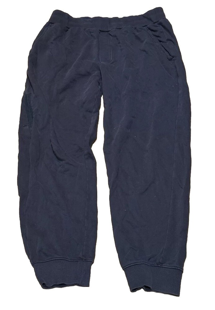 PERRY ELLIS Black Jogger Sweatpants for Men Size Large Comfort Fit