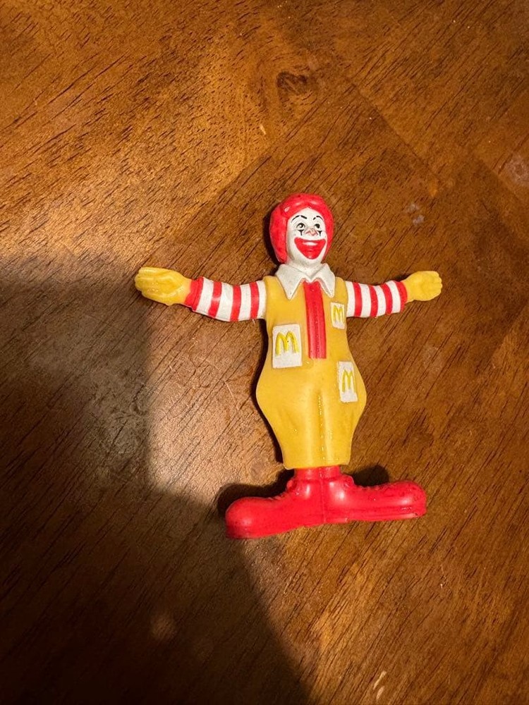 McDonald's Ronald McDonald Figure 1995 Retro #f2d8eb