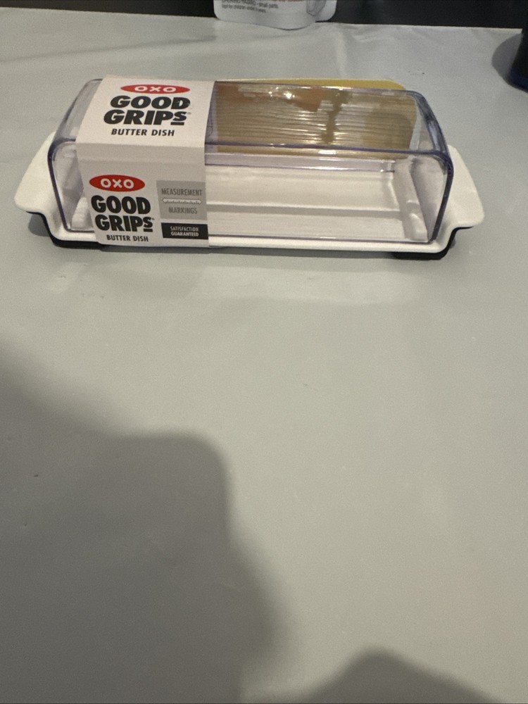 New OXO Good Grips White Butter Dish - Brand New with Free Shipping