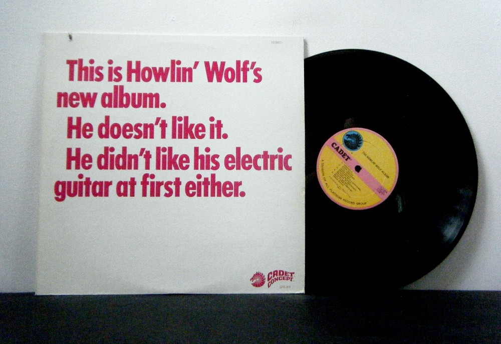 HOWLIN WOLF LP New Album Electric Wolf   1968 Cadet vinyl