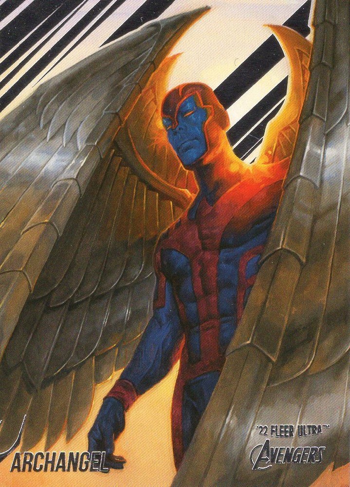 Marvel Fleer Ultra Avengers 2022 Base Card #2 Archangel