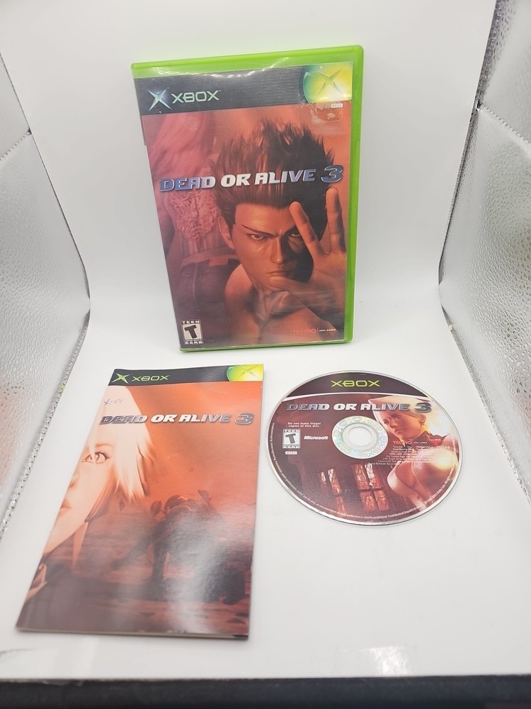 Dead or Alive 3 - Microsoft Xbox Cib Tested Working