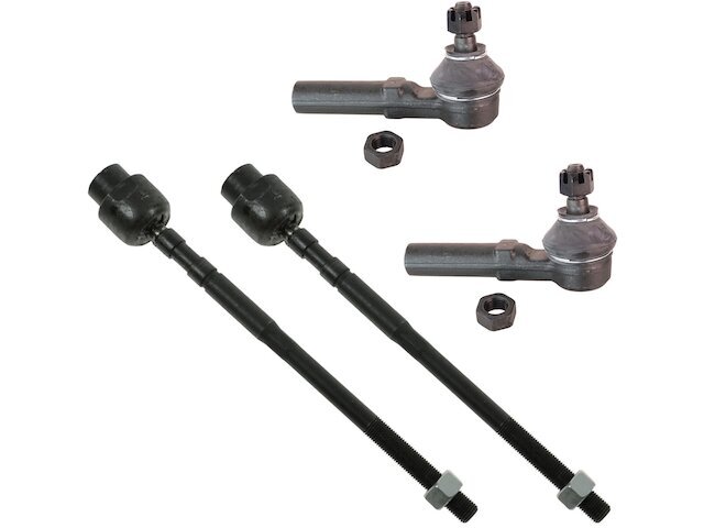 Front TRQ 4 Piece Tie Rod Set Tie Rod End Set fits Dodge Lancer 1985-1989 45GTFT
