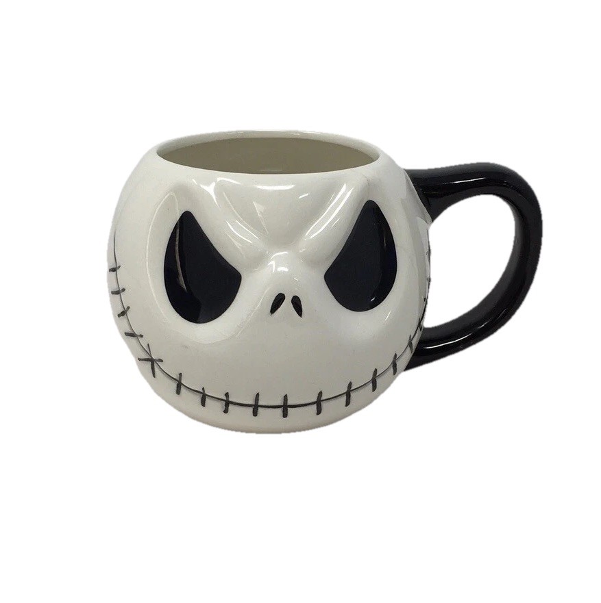 Jack Skellington Skull Mug The Nightmare Before Christmas Disney Tim Burton