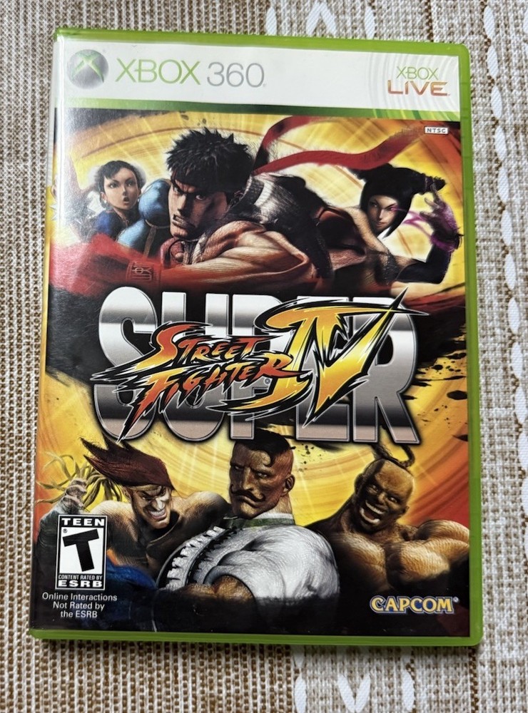 Super Street Fighter IV (Microsoft Xbox 360, 2010)