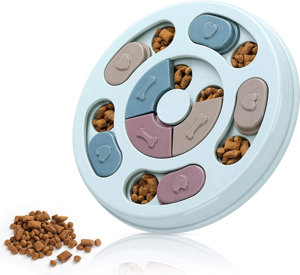 Dog Puzzle Toys,Dogs Food Puzzle Feeder Toys for IQ Training & Mental Enrichment