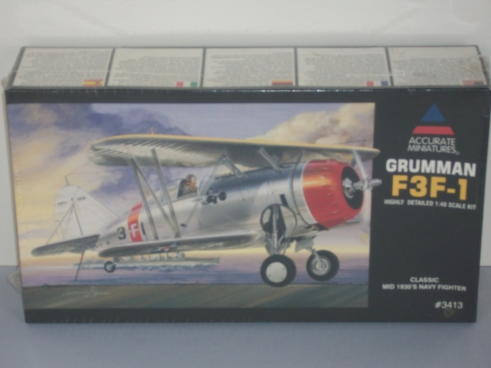 Accurate Miniatures 1/48 Grumman F3F-1 - Factory Sealed-image