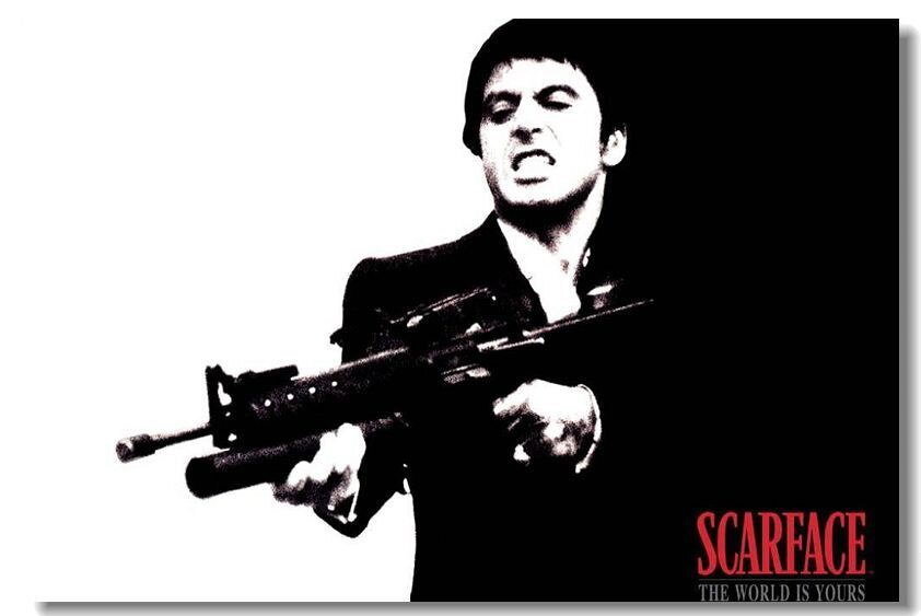 74453 Scarface Movie Art Al Pacino Wall Print Poster US