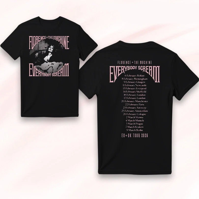 SALE! Florence And The Machine Everybody Scream Tour 2026 Shirt