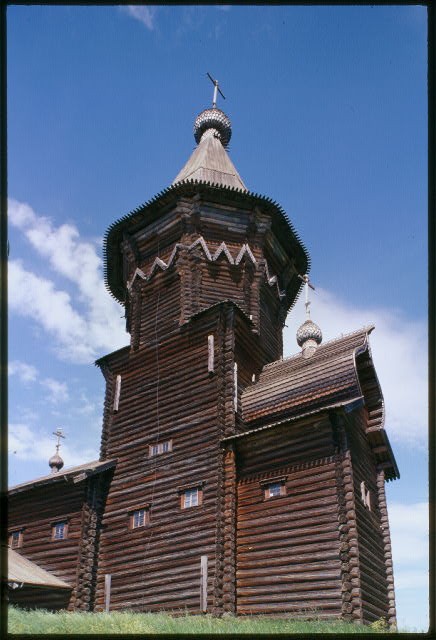 Photo:Church of the Dormition (1774), south facade, Kondopoga, Russia