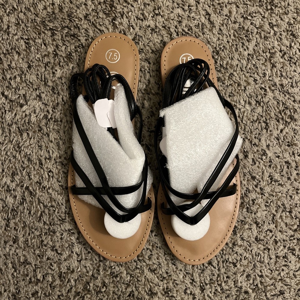 Shein Woman’s Gladiator Flat Sandals Size 7.5