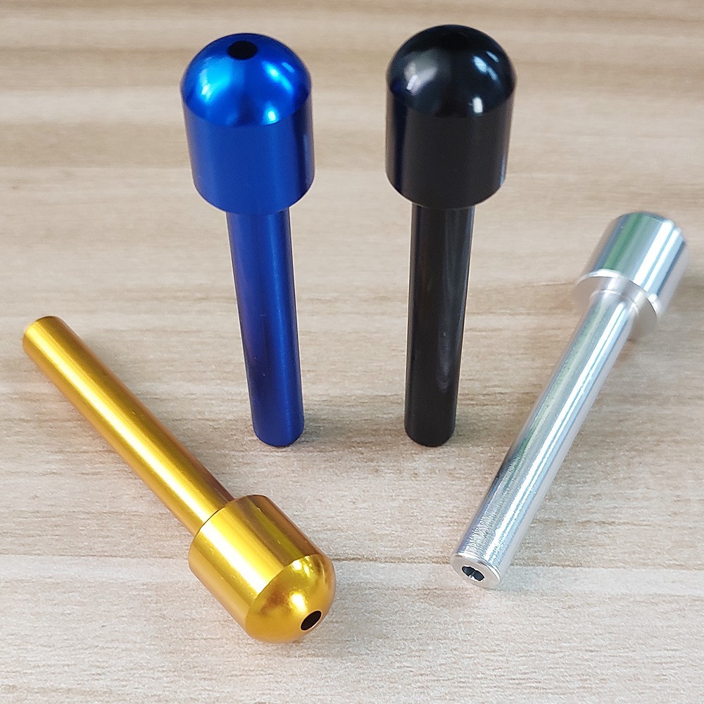 3Pcs Metal Straw Tube Party Tool Mixed Color Dispenser Bullet Home Men Gift
