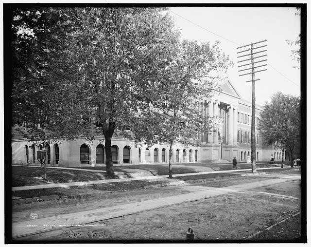 Photo:Saginaw Michigan Manual Training School 1900s Vocational Education