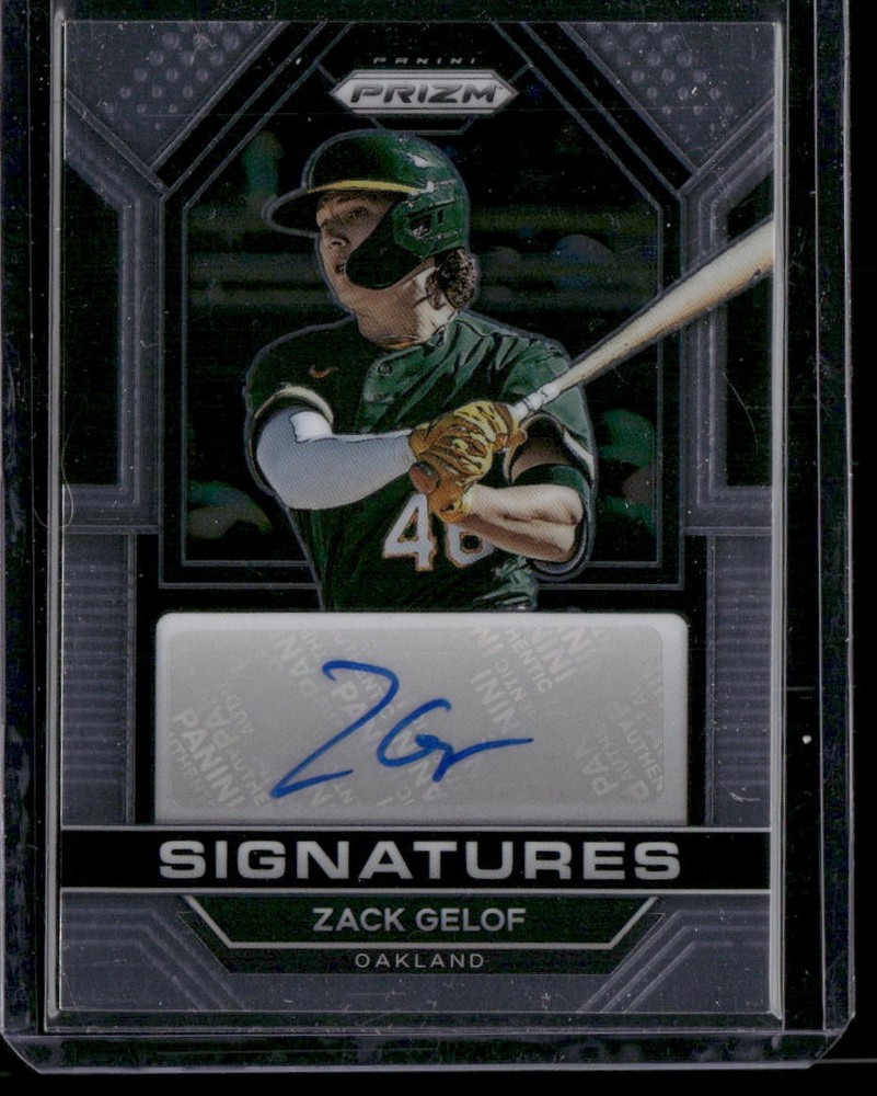 2023 Panini Prizm Zack Gelof #SIG-ZG Auto Signatures