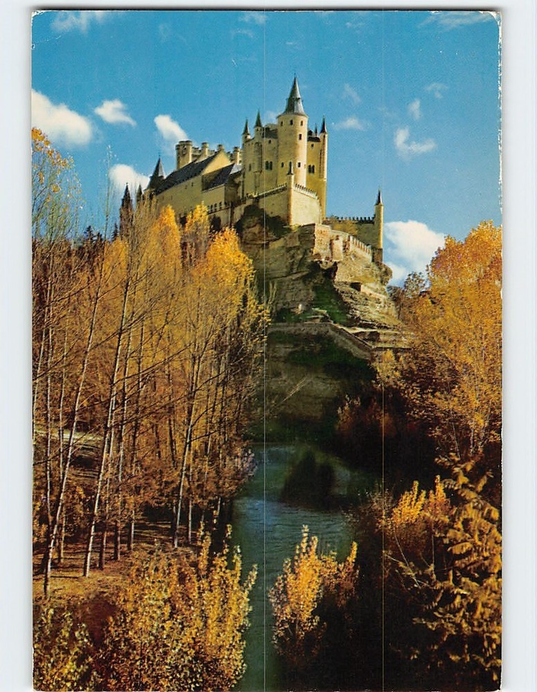Postcard The Alcazar Segovia Spain