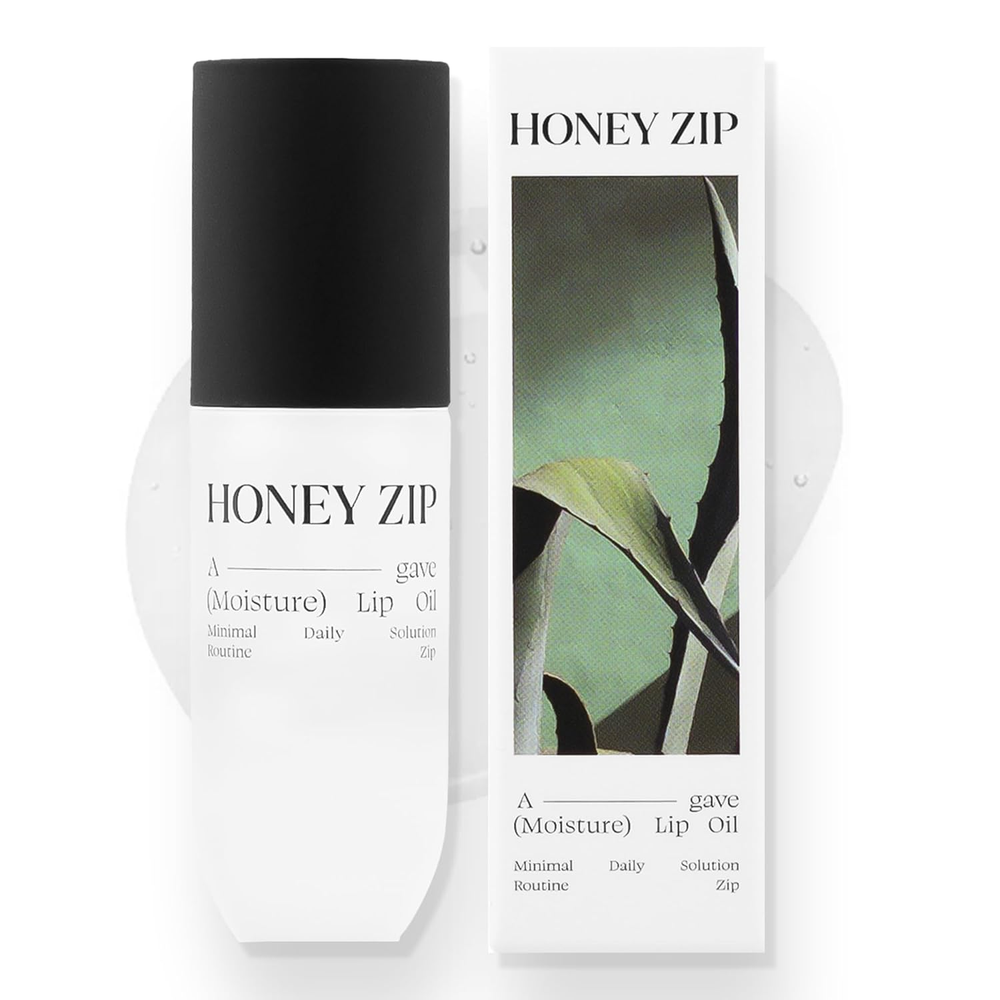 Korean Agave Lip Oil Gloss – Hydrating Moisturizing Lip Plumper Treatment